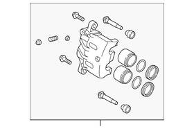 58180-1ua00 Kia Genuine Caliper