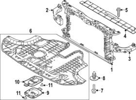 64117-at000 Kia Genuine Reinforced Assembly