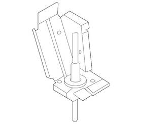 64661-l1000 Kia Genuine Fender Mtg Bkt