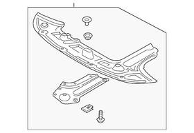 29110-s9000 Kia 6598 Genuine Oem Under Cover Model Number # Plastic
