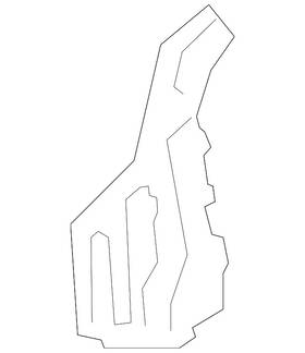 66755-m6000 Kia Genuine Cowl Side Panel