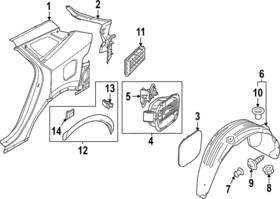 81560-p1000 Kia Genuine Opener Assembly