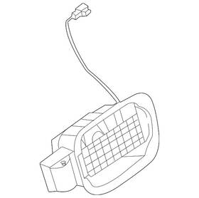 81595-r5000 Kia Genuine Fuel Pocket