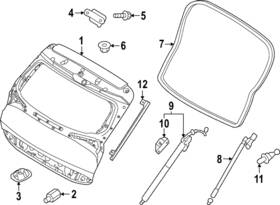 81830-p1100 Kia Genuine Support Cylinder