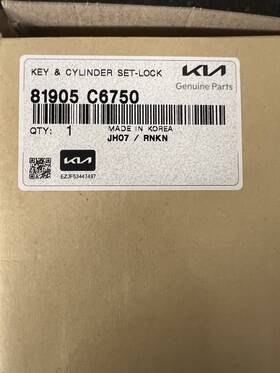 81905-c6750 Kia Genuine Ignition Lock Cylinder