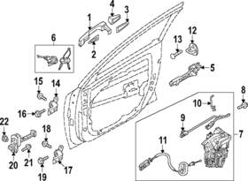 81970-ata00 Kia Genuine Cylinder And Keys