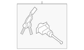81970-q5a00 Kia Genuine Lock Cylinder