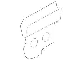 82412-1w000 Kia Genuine Door Glass Holder