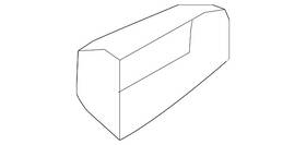 82652-2p030 Kia Genuine Handle Cover