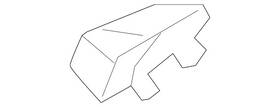 82652-q5100 Kia Genuine Exterior Door Handle Cover