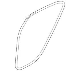 83120-1g001 Kia Genuine Weather-strip On Body