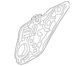 83471-m6020 Kia Genuine Window Regulator