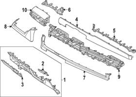 84753-gg000rbq Kia Genuine Fuse Box Cover