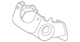 84850-1u005va Kia Genuine Lower Column Cover