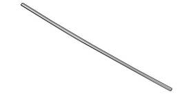 86121-l3000 Kia Genuine Upper Molding