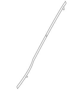 86138-j5000 Kia Genuine Side Molding Retainer Bracket