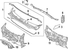 86250-gg110 Kia Genuine Garnish Assembly Delta L
