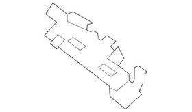 86551-q5010 Kia Genuine Bumper Cover Bracket