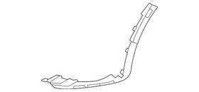 86594-p4000 Kia Genuine Molding Extension