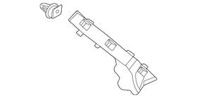 86651-k0000 Kia Genuine Side Bracket