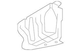 86696-1u500 Kia Genuine Under Cover