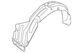 86812-3w000 Kia Genuine Fender Liner