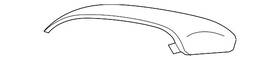 87616-d5000 Kia Genuine Mirror Cover