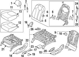 88070-l1410ofb Kia Genuine Seat Switch