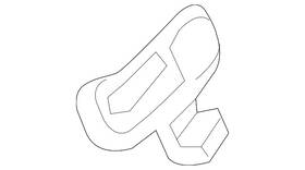 88194-m6000wk Kia Genuine Recline Knob