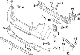 92406-k0510 Kia Genuine Reflector