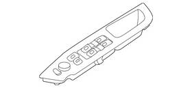 93570-1u100va Kia Genuine Window Switch