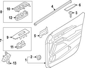 93570-s9500cdd Kia Genuine Switch Assembly