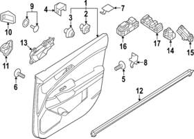 93571-p1300 Kia Genuine Window Switch
