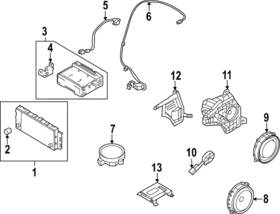 96120-p1100 Kia Genuine Usb Port