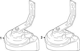 96611-gg000 Kia Genuine Low Note Horn