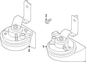 96621-at000 Kia Genuine High Note Horn