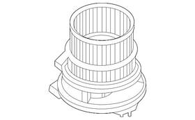 97113-p2000 Kia Genuine Blower Motor
