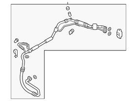 97775-g5490 Kia Genuine Suction Hose
