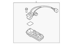 99240-k0100 Kia Genuine Pull Handle
