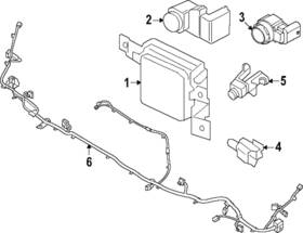 99310-l1810abp Kia Genuine Park Sensor