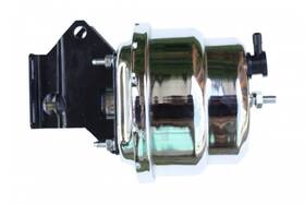 Leed Brakes 887753629265 7 Inch Dual Power Booster With Bracket Chrome