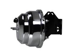 Leed Brakes 887753636263 8 Inch Dual Power Booster With Bracket Chrome