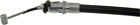 C660377 Left Fits Parking Brake Cable 98-02 Mazda Rear Dorman 626