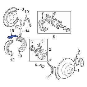 4761420010 Lexus Oe For Es350 2007-2012 Rear Left Parking Brake Strut