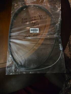 Lmc 453760 Ford F100 F150 1980-1991 Parking Brake Cable 45-3760 Left Driver Side Rear