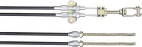 Ec80b Lokar Performance Products Universal Rear Parking Brake Cables With Black Steel Housing