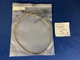 1741-4114 Magnum New 36 Inch Front Black Pearl Brake Line 10mm Banjo 180 Degree