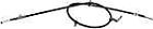 Bc660128 Master Rear Parts Cable Brake Left