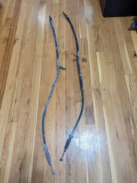 3421-c1 Mazda 1990-1997 Miata Mx5 Oem Emergency Parking E Brake Cable Set Na 90-97 #1