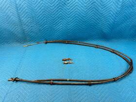 463-420-50-85 Mercedes-benz G55 Amg Rear Parking Brake Release Cable 2pc Set 113k 2005 Oem 463-420-50-85 Mercedes-benz G55 Amg Rear Parking Brake Release Cable 2pc Set 113k 2005 Oem
